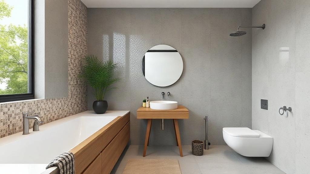 Mikrozement im Badezimmer – fugenlose Wand- und Bodengestaltung