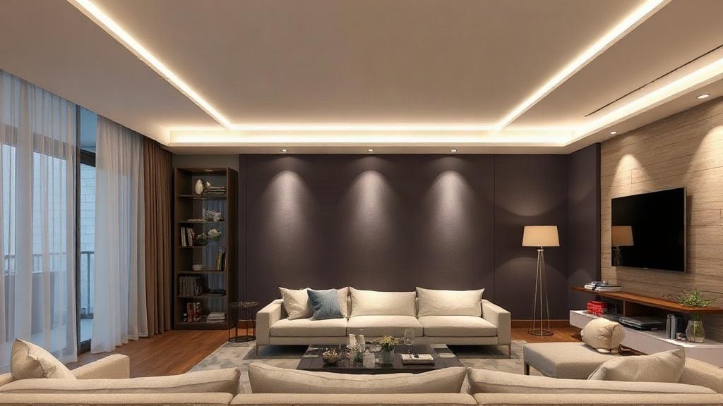 Lichtplanung im Wohnbereich – Indirekte Beleuchtung mit LED-Profilen. Grundlagen der indirekten Beleuchtung im Wohnraum